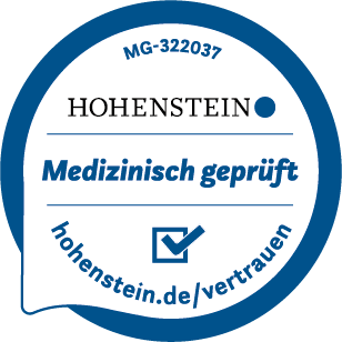Offizielles Trustgarn Siegel für medizinisch geprüfte Textilien. Ideal für Neurodermitis, empfindliche Haut und dermatologisch empfohlene Kleidung.